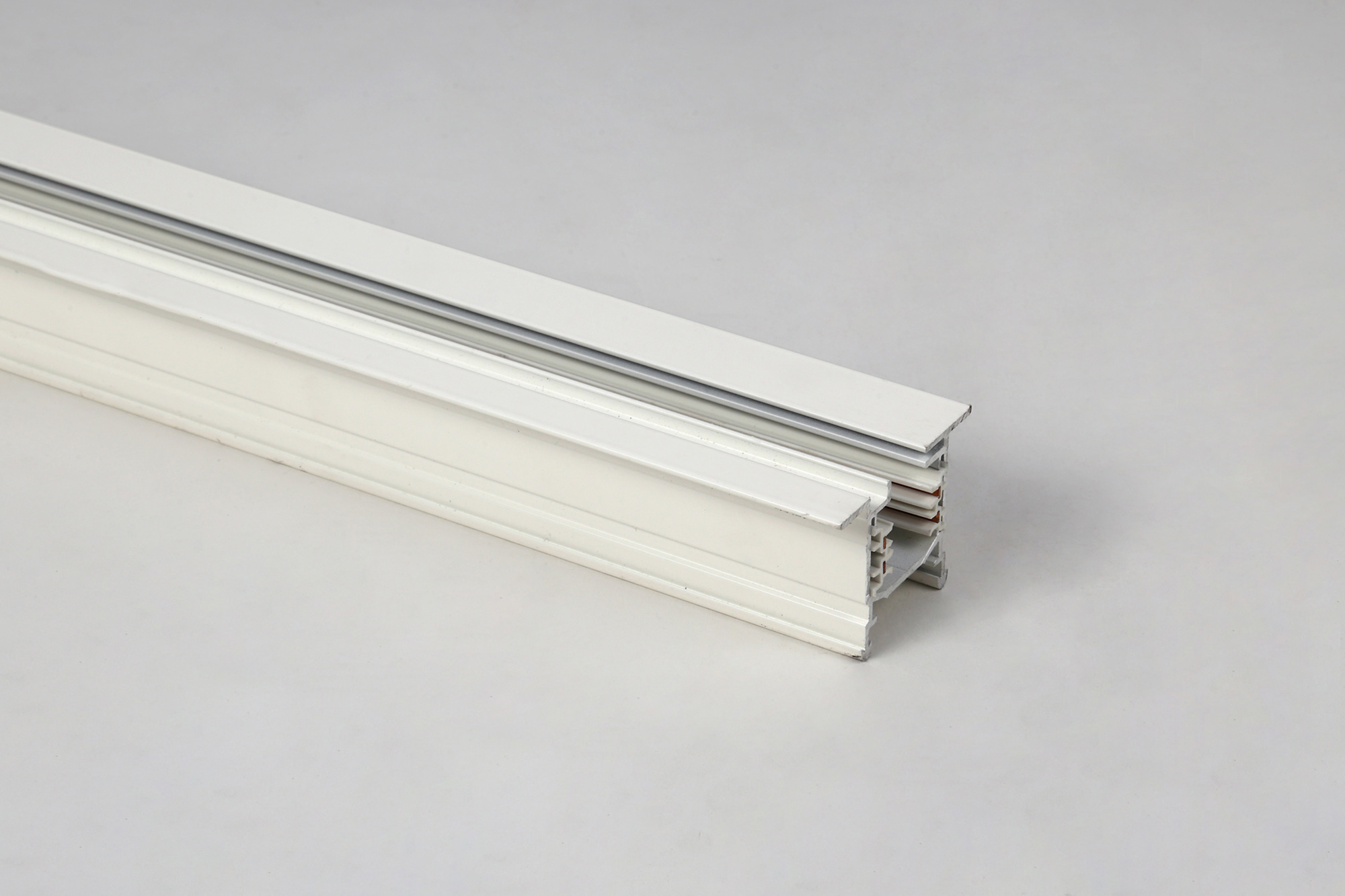 3 Circuit Recessed-RAL9016 Tracks And Accessories Eutrac Triple Circuit Track